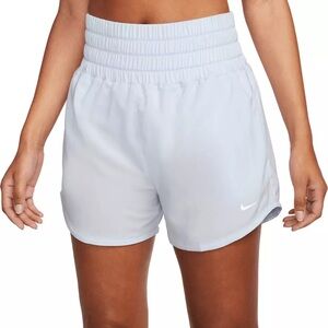 Nike One Women's Dri-FIT Ultra High-Waisted 3" Brief-Lined Shorts Armori Blue XL